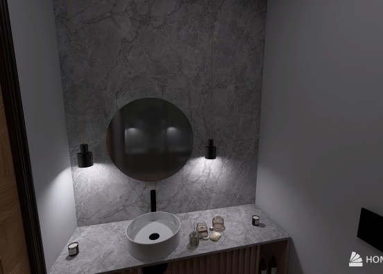 łazienka 2 Design Rendering