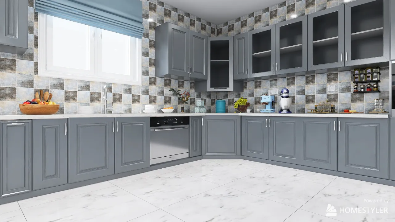 kitchen 1 3d design renderings