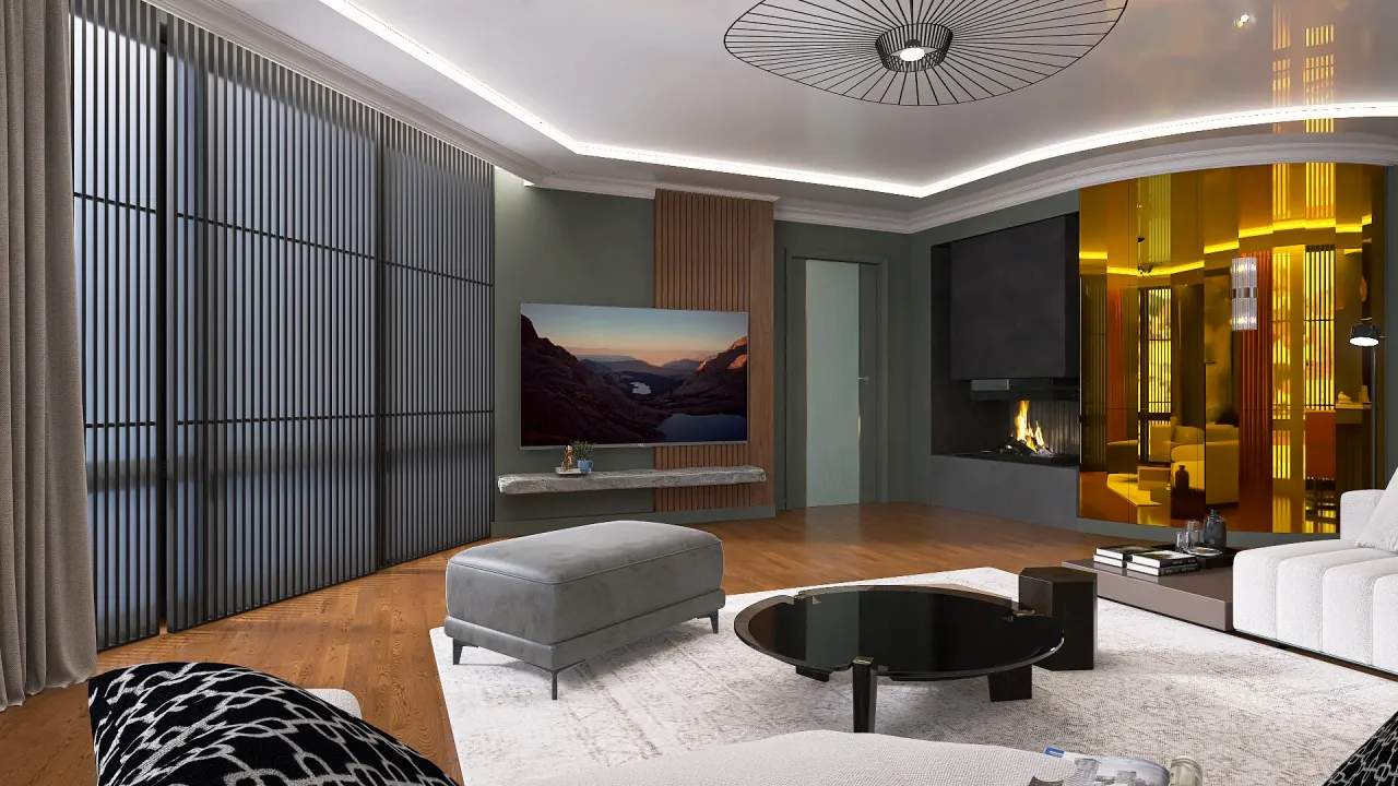 LivingRoom 3d design renderings