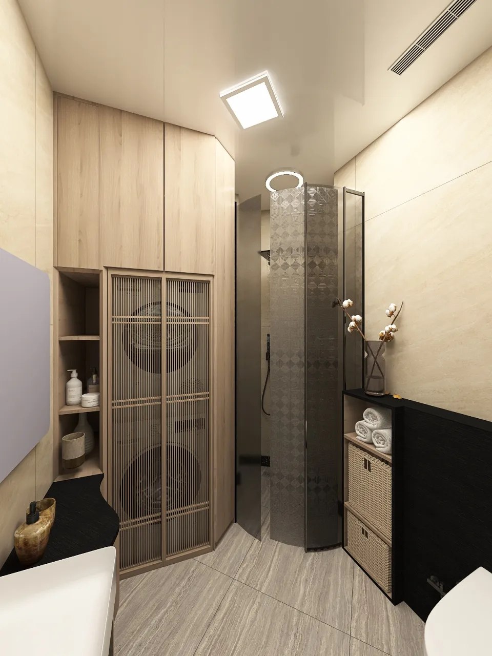 Bathroom 3d design renderings