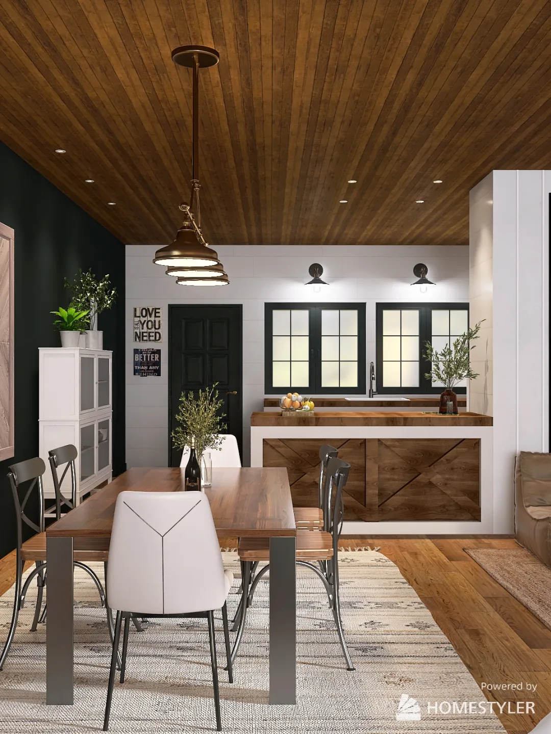 LoneStar Home 3d design renderings