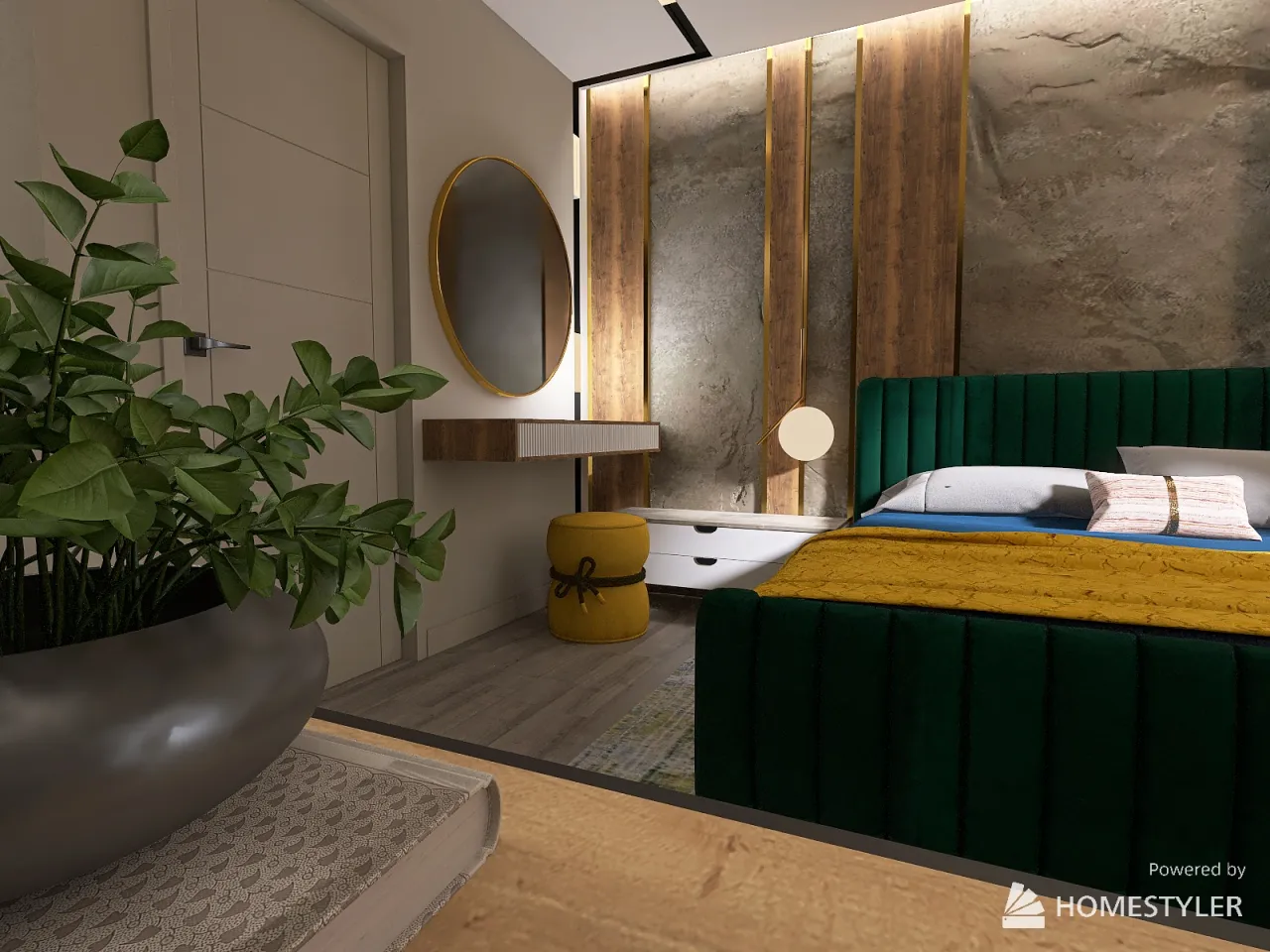 Bedroom 3d design renderings