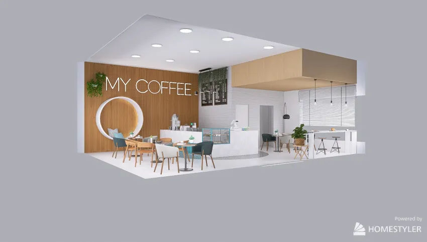 My coffeee - Cafeteria 3d design picture 70.52