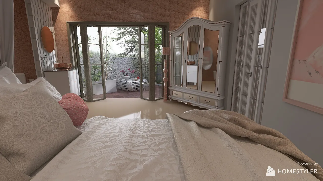 Bedroom 3d design renderings