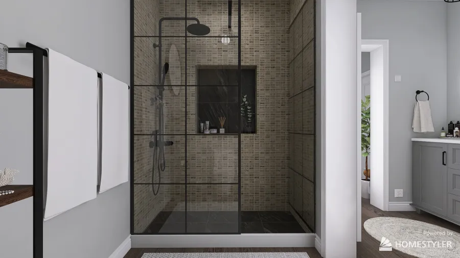 Bathroom/Shower 3d design renderings