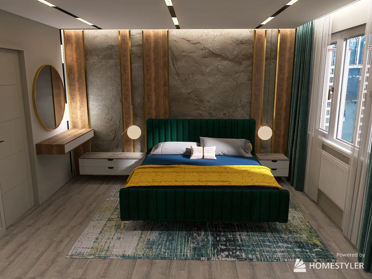 Bedroom 3d design renderings