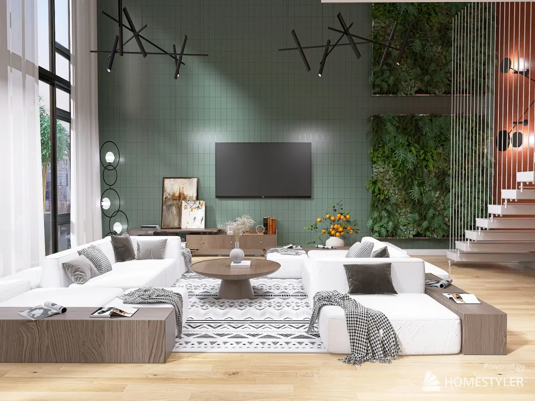 Penthouse with Neve Creative 3d design renderings