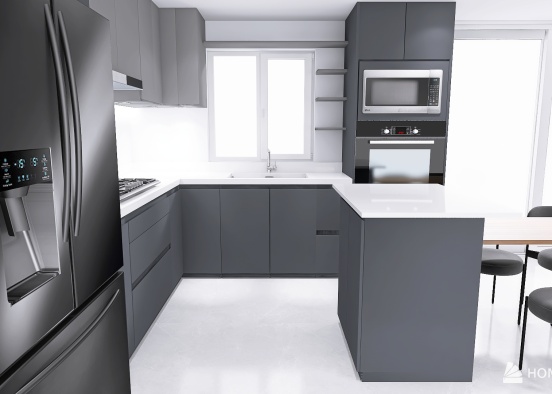 kitchen proyect design 1 february 2023 Design Rendering