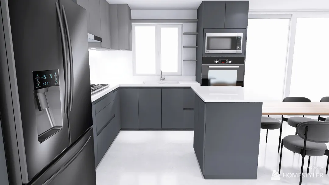 kitchen proyect design 1 february 2023 3d design renderings