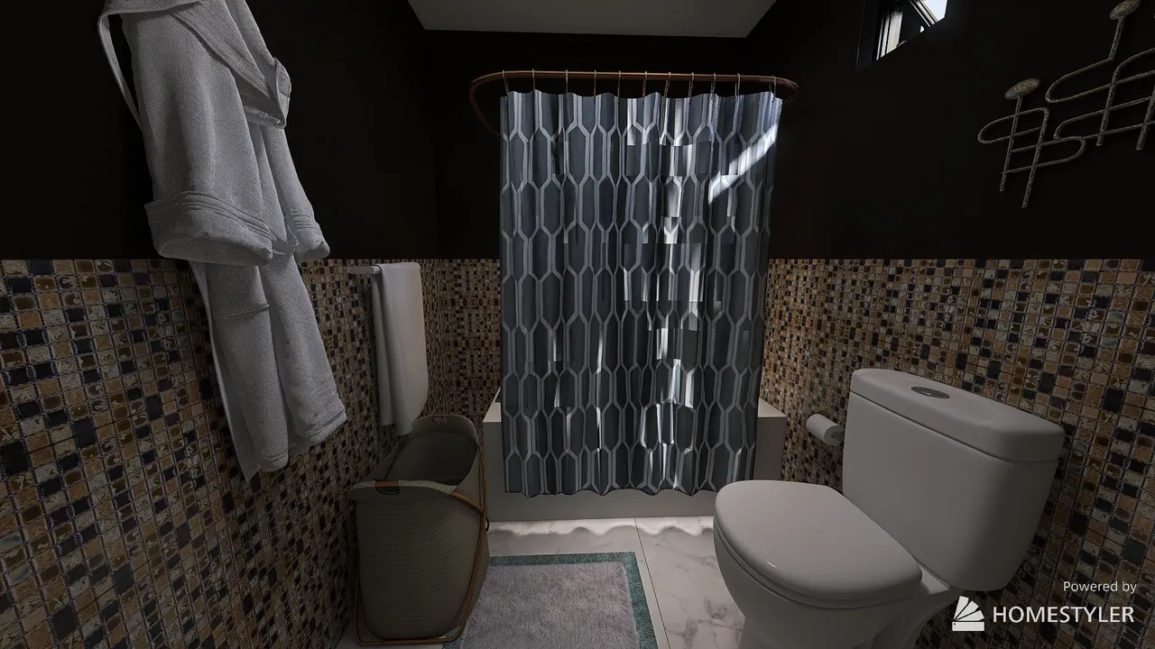 Bathroom 3d design renderings