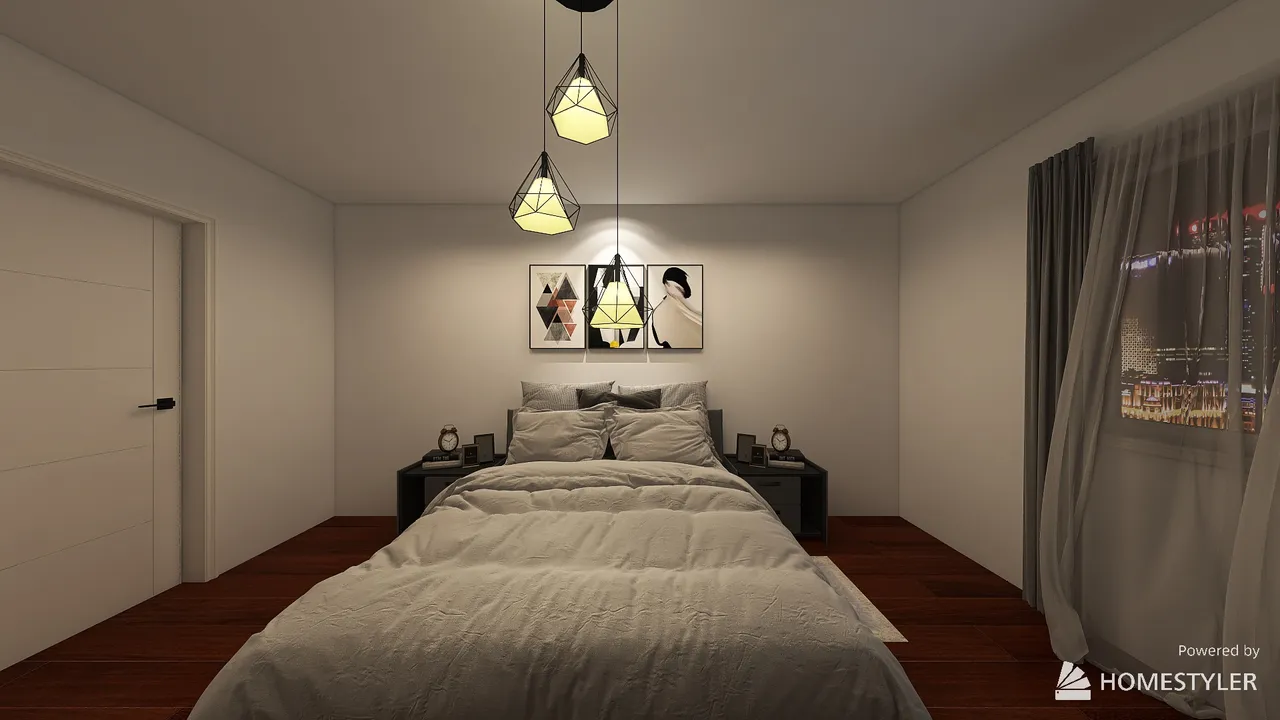 Bedroom 3d design renderings