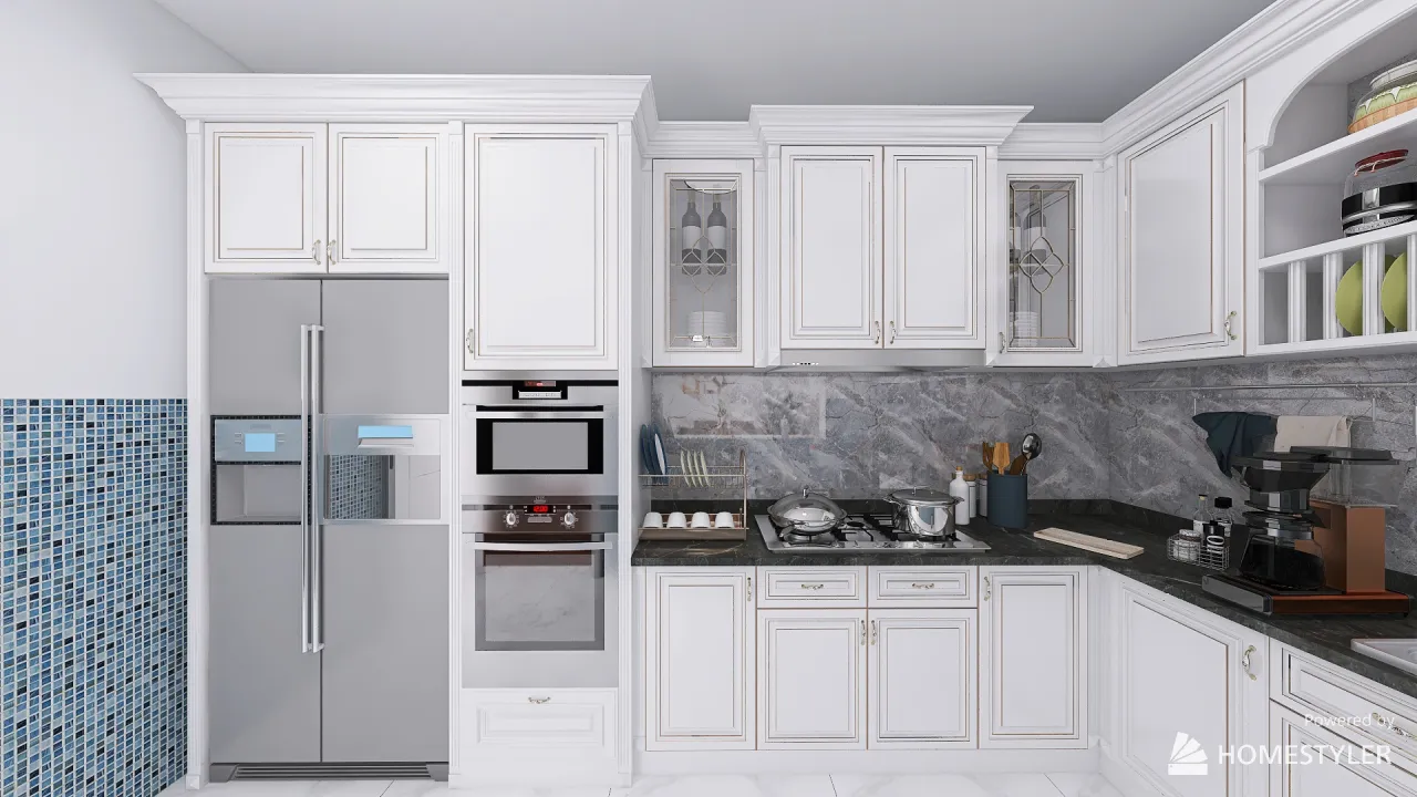 Kitchen 3d design renderings