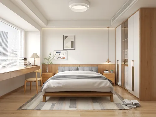 Original Wood Bedroom