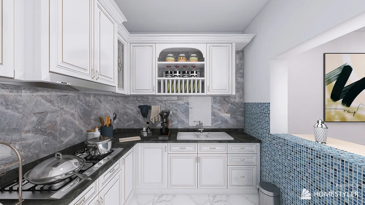 Kitchen 3d design renderings