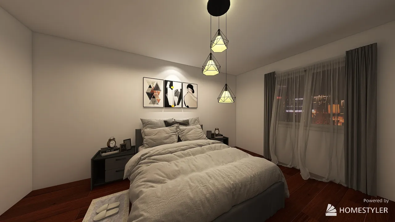 Bedroom 3d design renderings