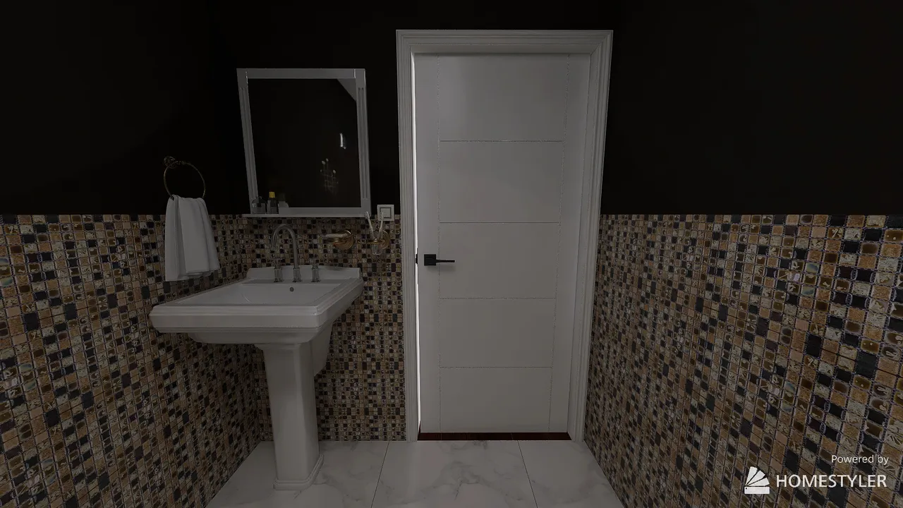 Bathroom 3d design renderings