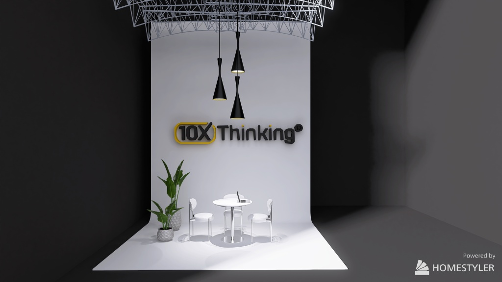 10X THINKING 3d design renderings