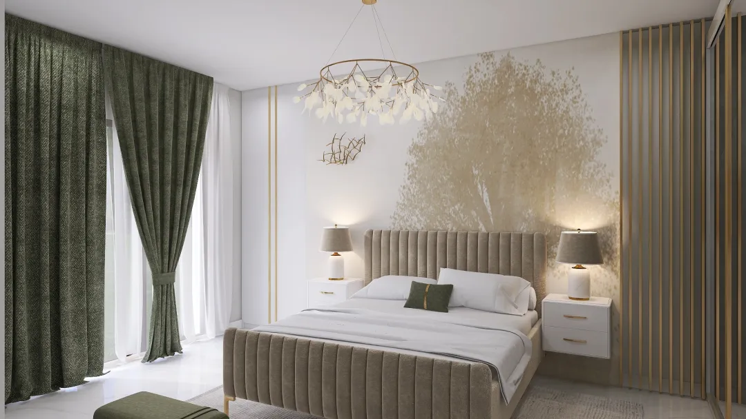 Dormitor adaptat Sucedava 3d design renderings