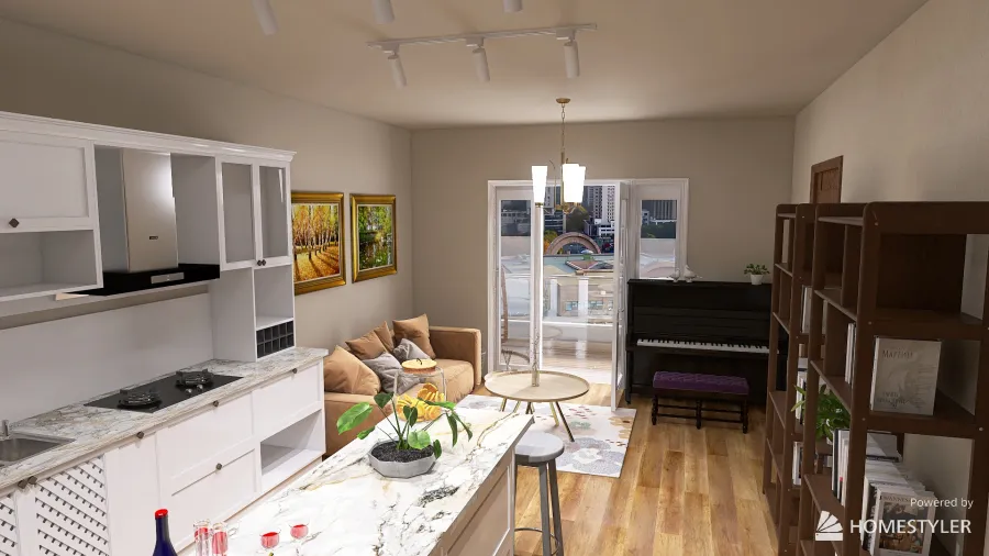 Welcome Home 3d design renderings