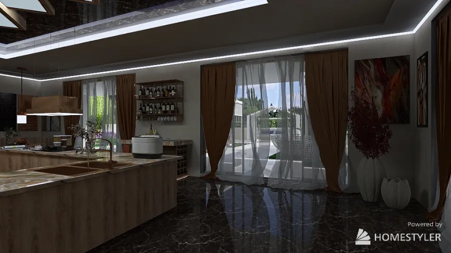 villa dei marmi 3d design renderings