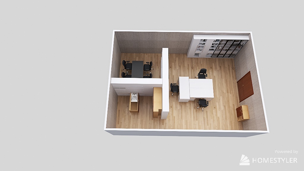 Hasegawa  office Honma 3d design renderings