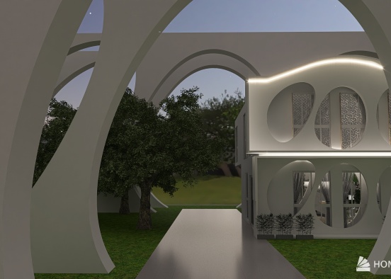 Story Telling Room Rendering del Progetto