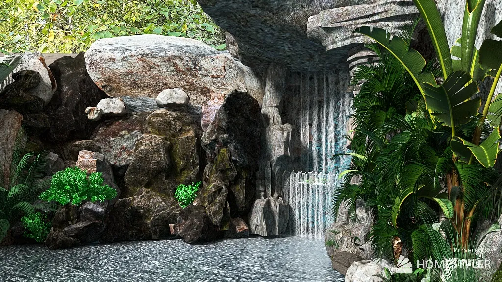 cave get away 3d design renderings