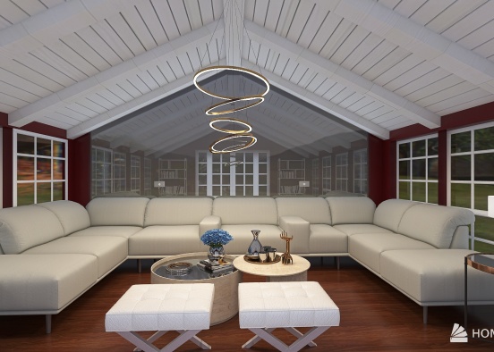 Cabin Living Design Rendering