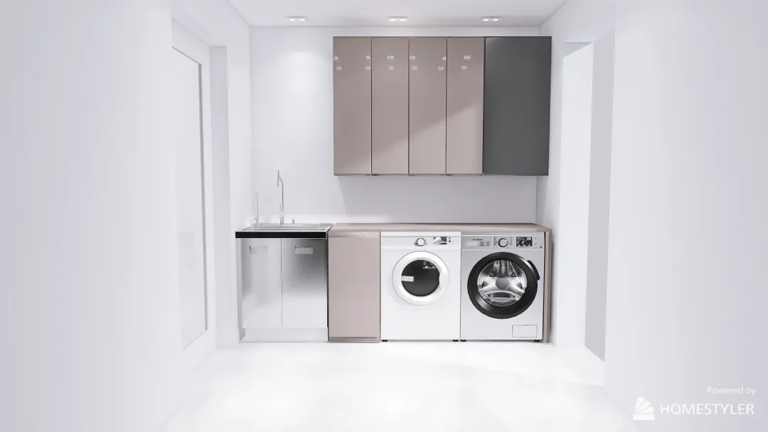 Laundry Room Design 3d design renderings