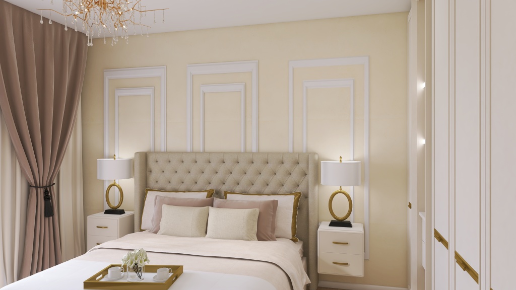Dormitor Diana 3d design renderings