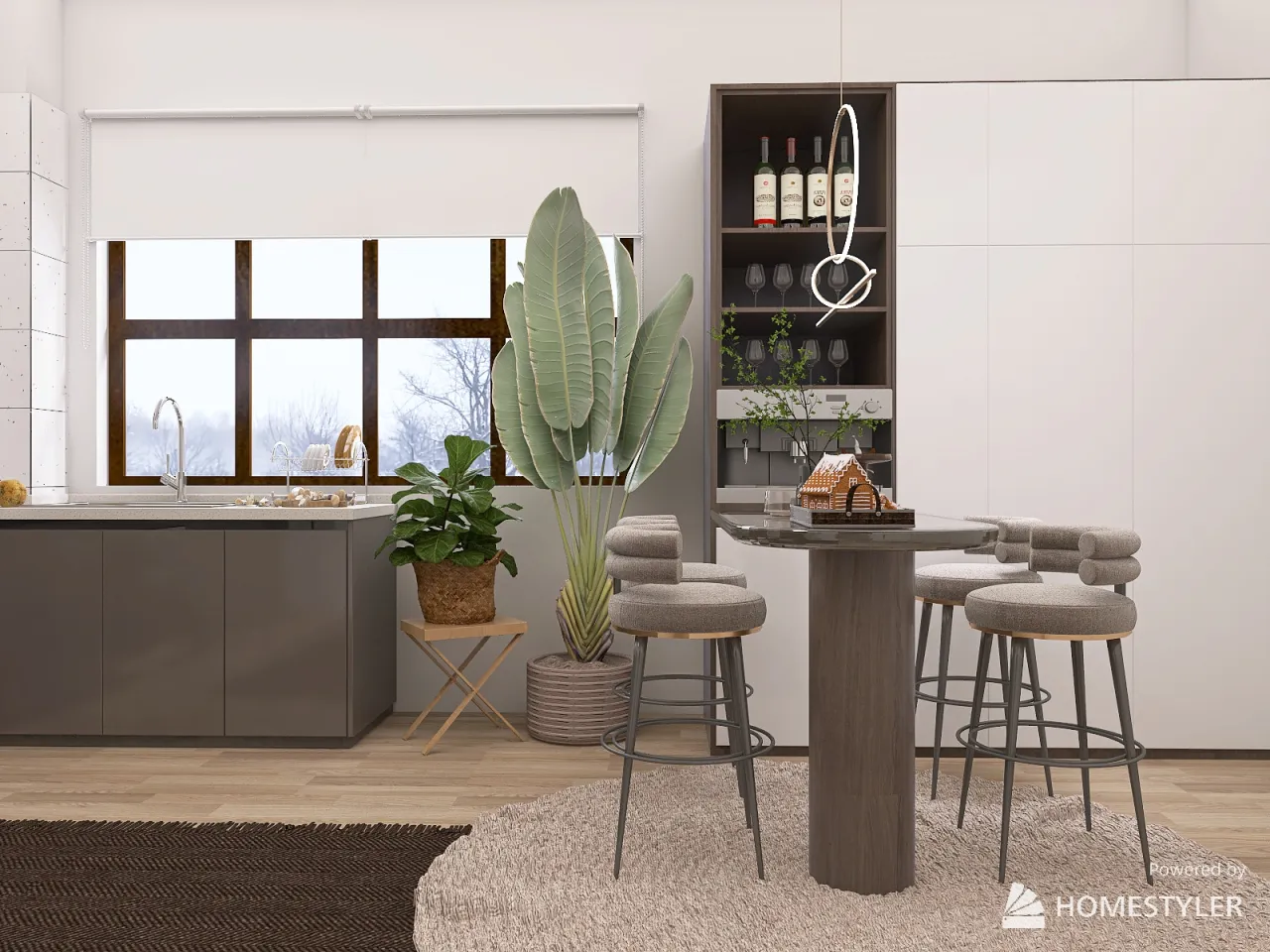 Kitchen 3d design renderings