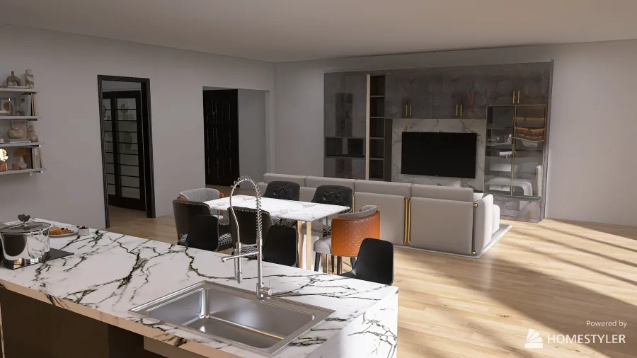 La casa dei miei sogni 3d design renderings