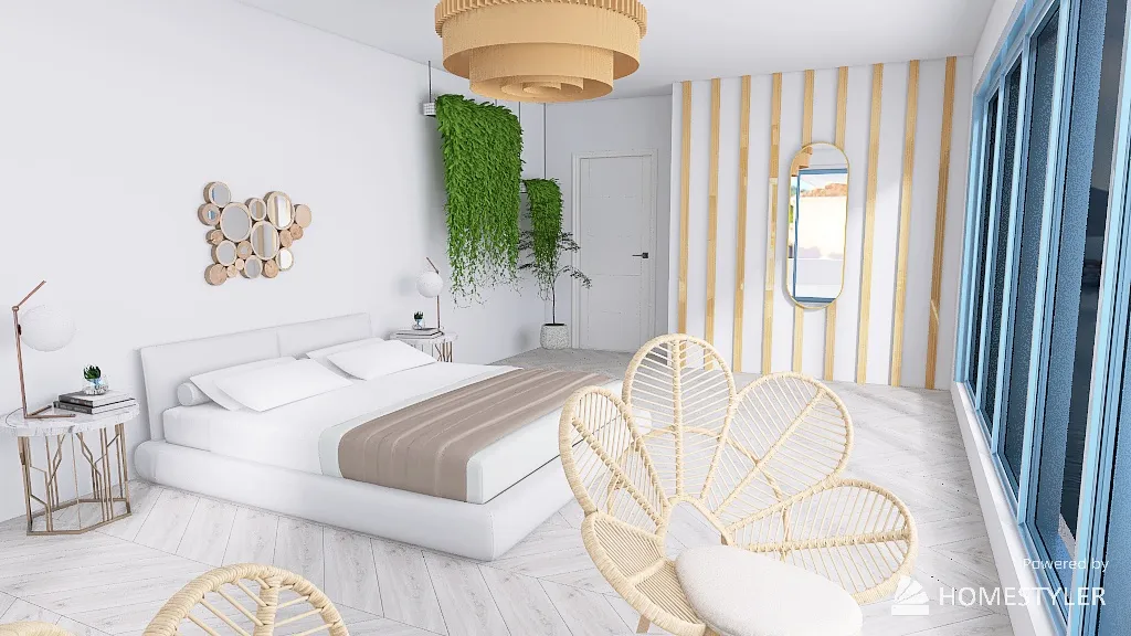 Bedroom 3d design renderings