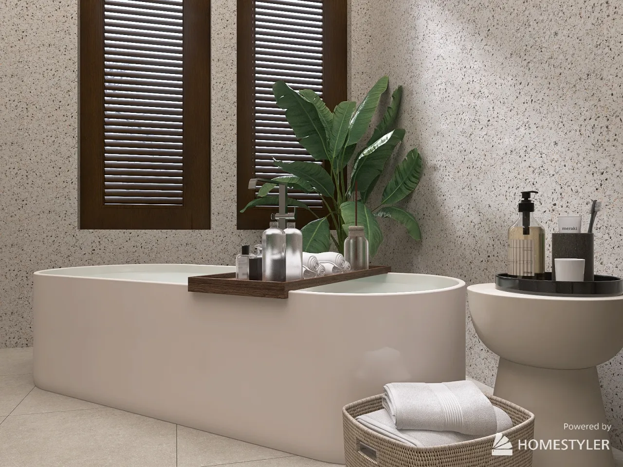 Bathroom 3d design renderings