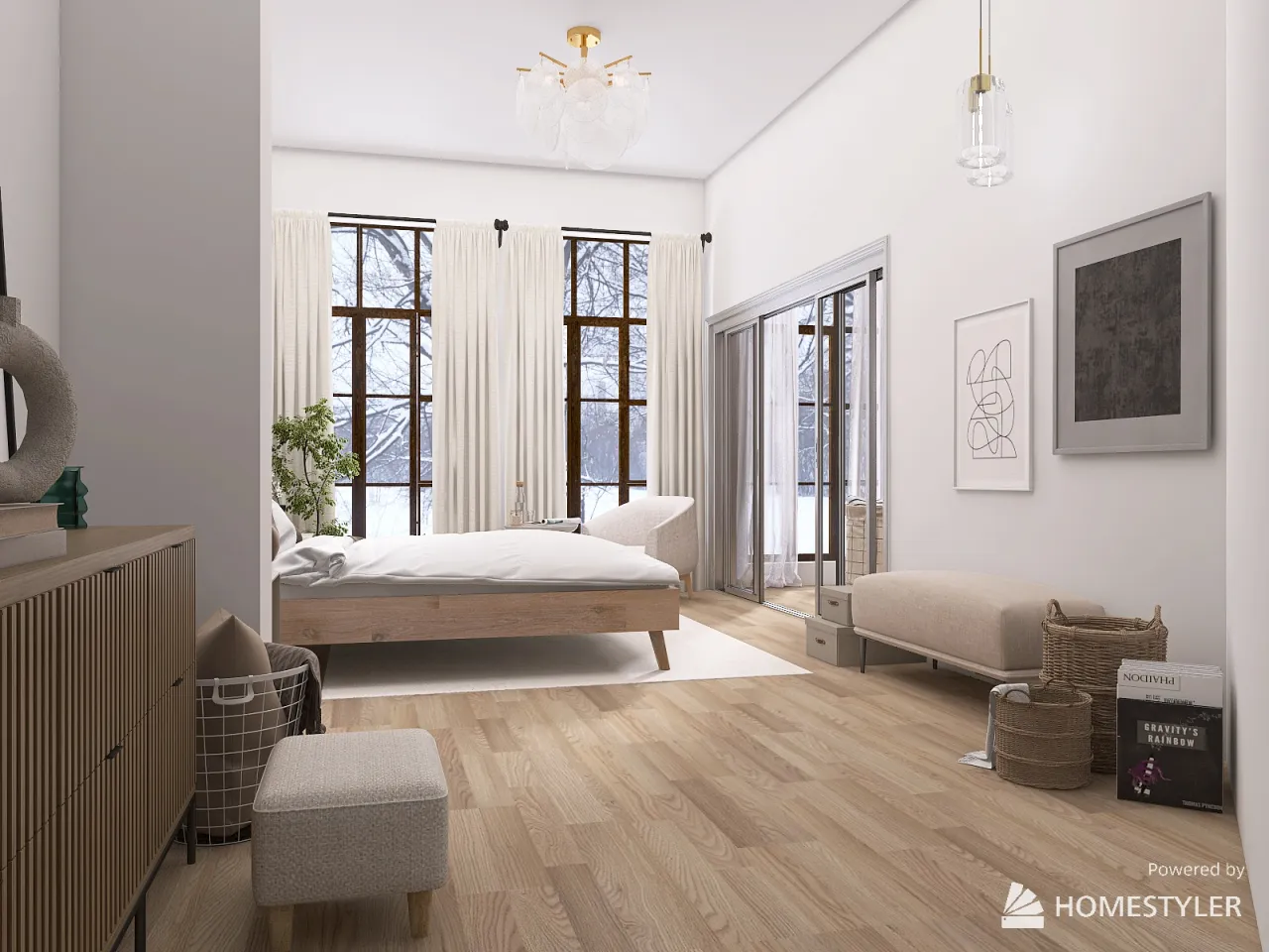 MasterBedroom 3d design renderings