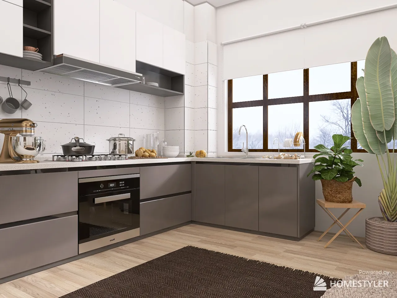 Kitchen 3d design renderings