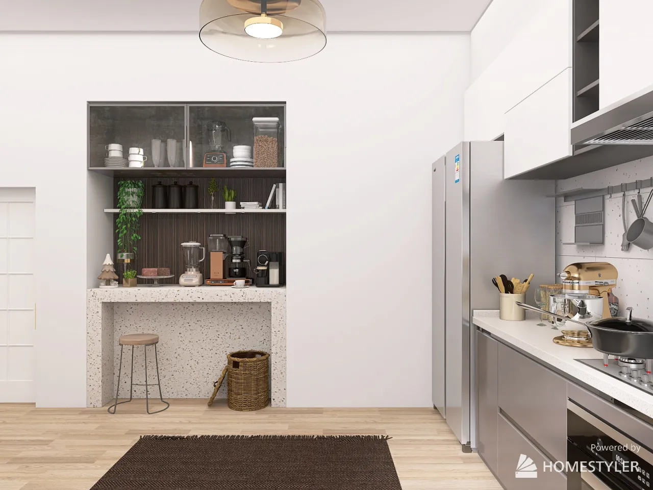 Kitchen 3d design renderings