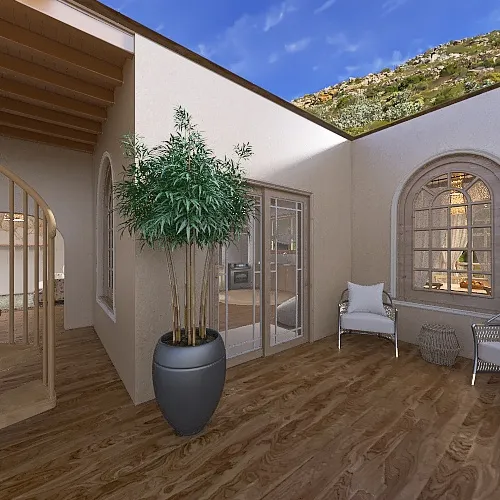 Paros, Greece 3d design renderings