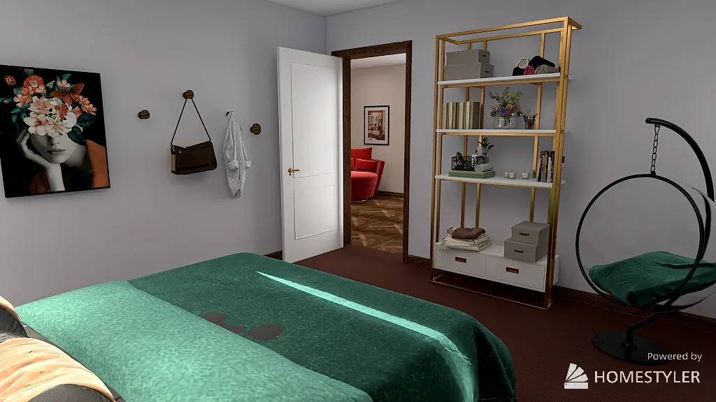 Bedroom 3d design renderings