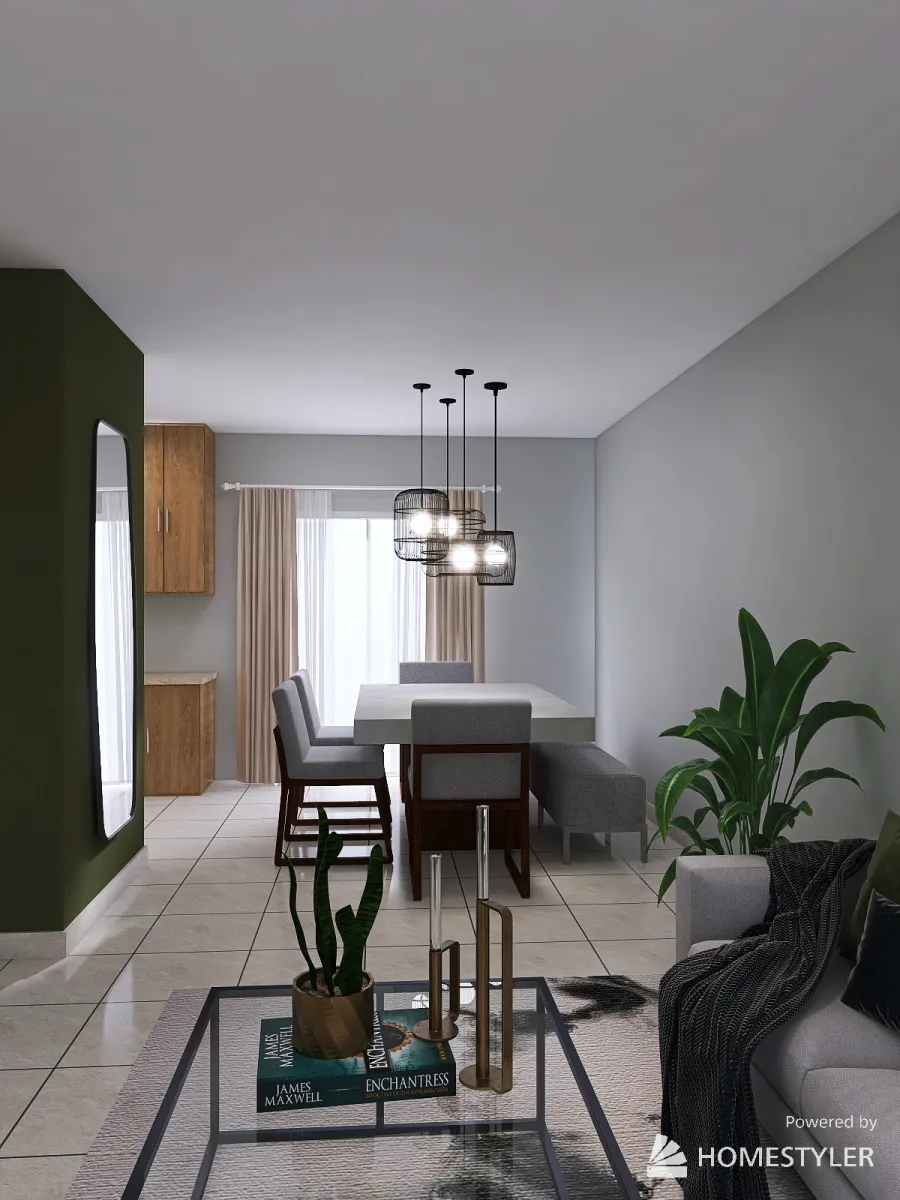 Araceli M casa 3d design renderings