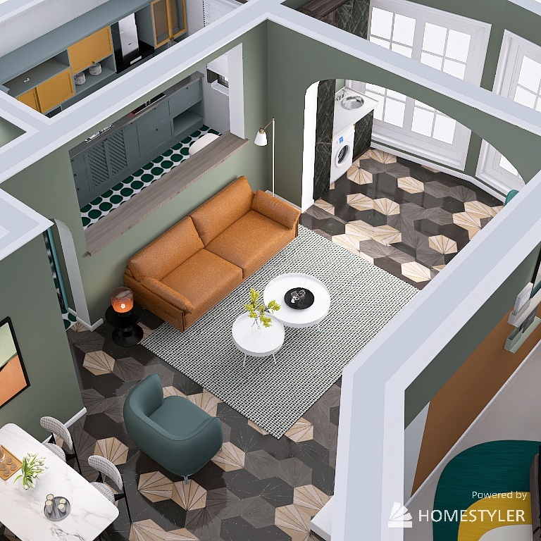 Modern Urban ApartmentModern Urban Apartment 3d design picture 70.35