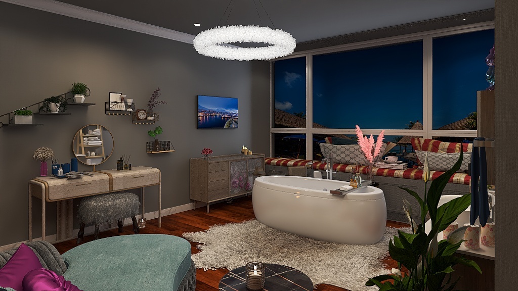 Bathroom/Spa 3d design renderings