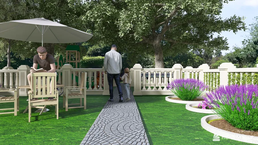 A Day in the Park 3d design renderings