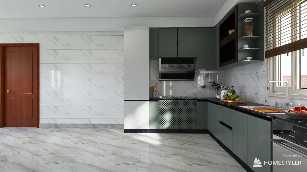 Kitchen 3d design renderings