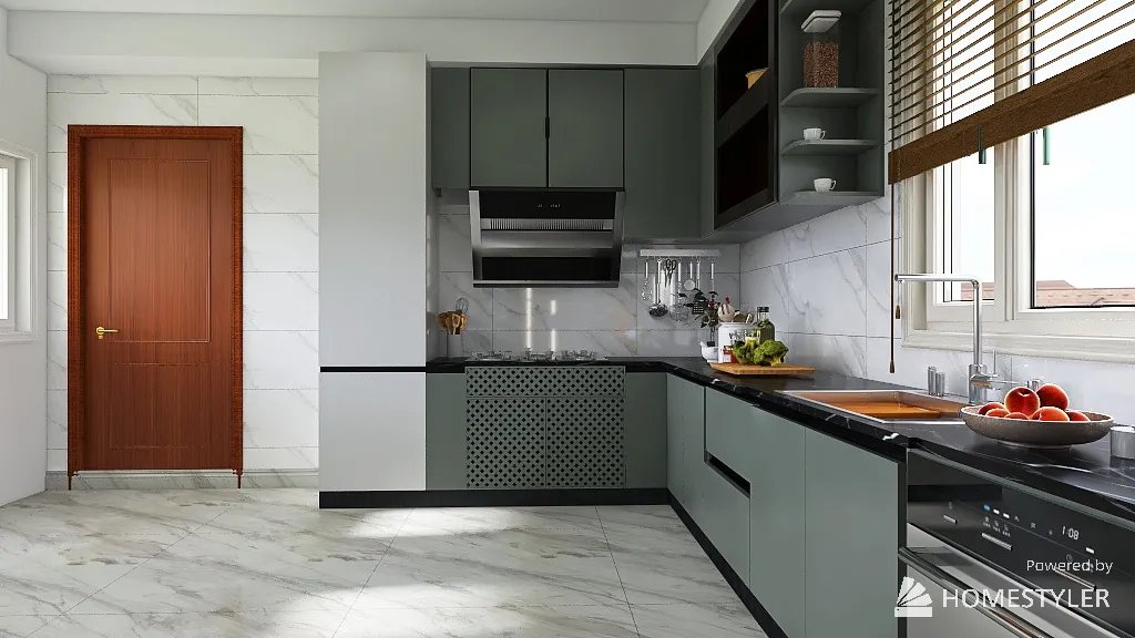 Kitchen 3d design renderings