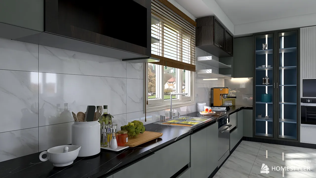 Kitchen 3d design renderings