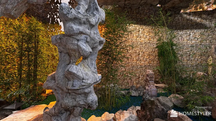 Grotta 3d design renderings