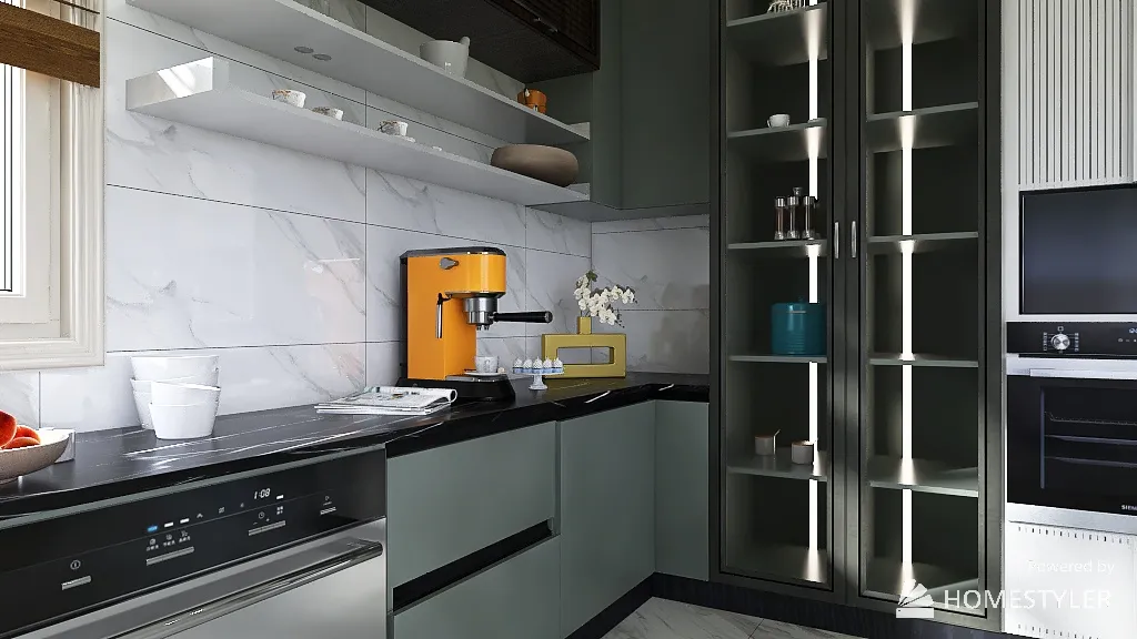 Kitchen 3d design renderings