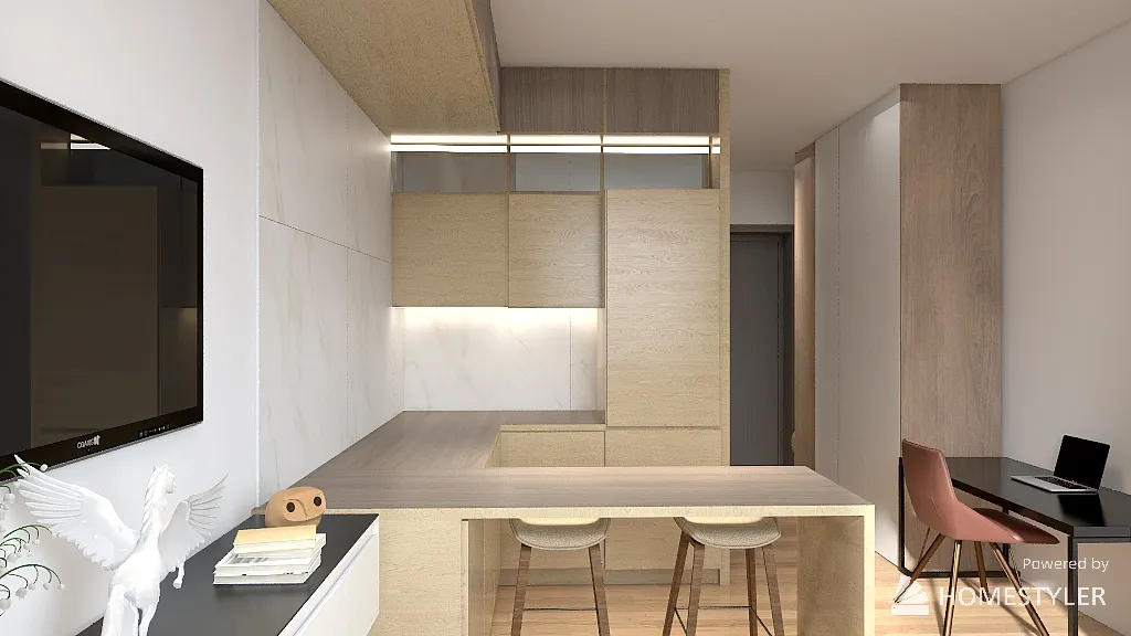 Квартира-Студия_1 3d design renderings