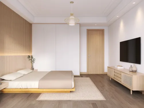 Scandinavian Bedroom Comfort